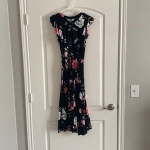 FLORAL COCKTAIL DRESS